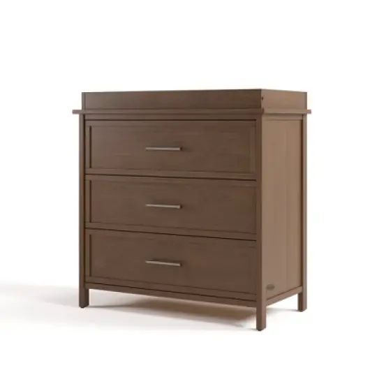Graco Classic 3 Drawer Dresser with Removable Changing Topper image {8}