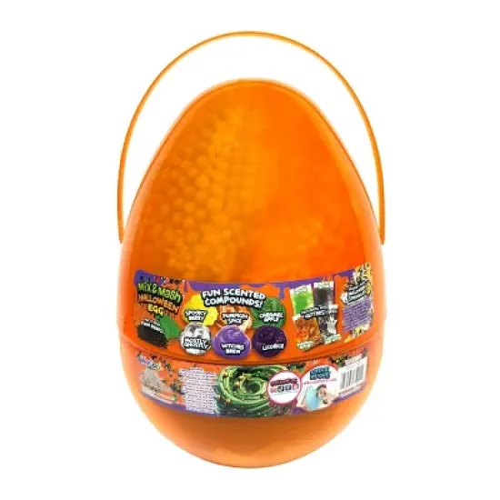 Compound Kings Halloween Mix & Mash Halloween Egg: 10-Piece Slimes & Putties, Creative Thinking Toy image {10}