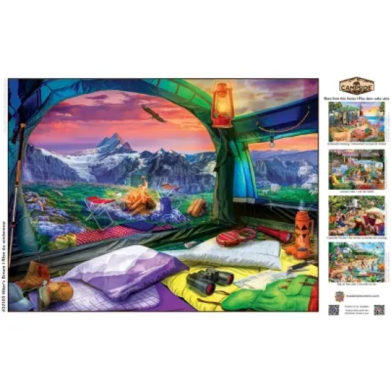 MasterPieces 300 Piece EZ Grip Jigsaw Puzzle - Hiker's Dream - 18"x24" image {4}