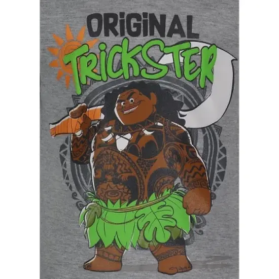 Disney Moana Maui French Terry Shorts Tank Top and T-Shirt 3 Piece Outfit Set Toddler image {7}