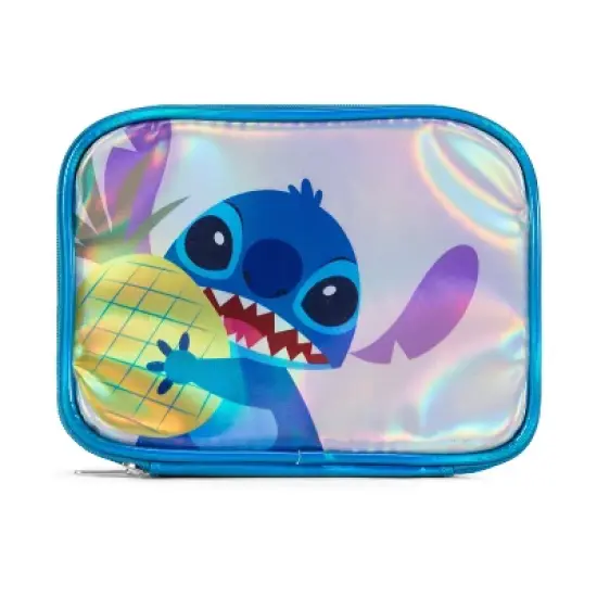 Lilo and Stitch 3 Piece Cosmetic Case Set - Blue image {4}