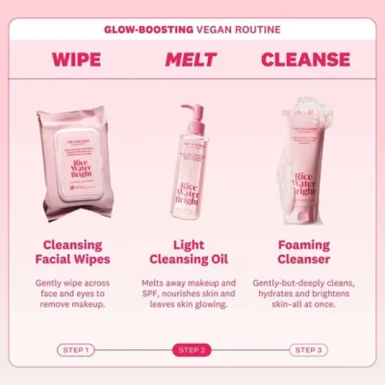 The Face Shop Rice Water Bright Vegan Light Oil Cleanser - 5 fl oz image {6}