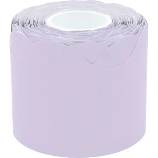 Teacher Created Resources&reg; Lavender Scalloped Rolled Border Trim, 50 Feet, 3 Rolls image {3}