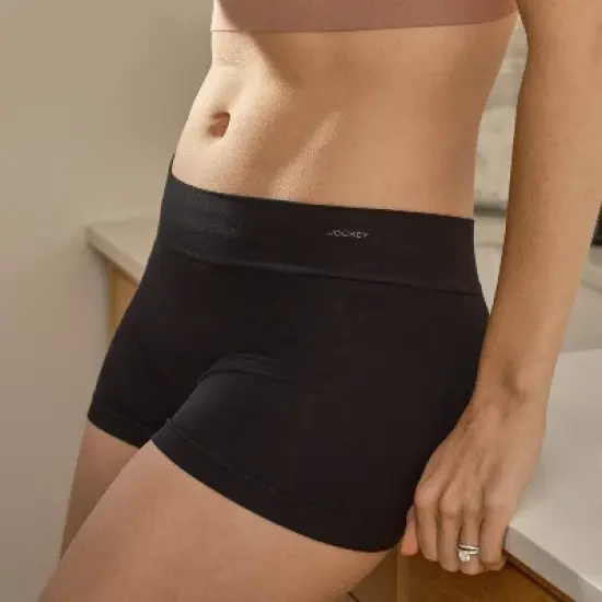 Jockey Generation&trade; Women's Seamfree&reg; Comfort Waist Boyshorts 2pk image {3}