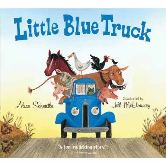Little Blue Truck (Padded Board Book) - by Alice Schertle (Board_book) image {1}