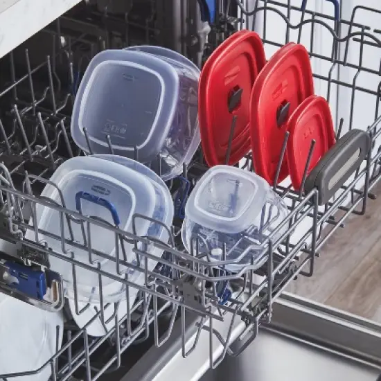 Rubbermaid Easy Find Lids 40pc Plastic Food Storage Container Set Clear image {5}