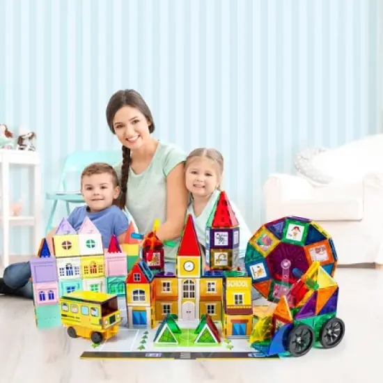 Picasso Tiles Magnetic Tile 300pc Building Set image {1}