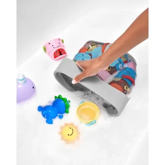 Skip Hop Moby Get the Scoop Bath Toy Organizer image {1}