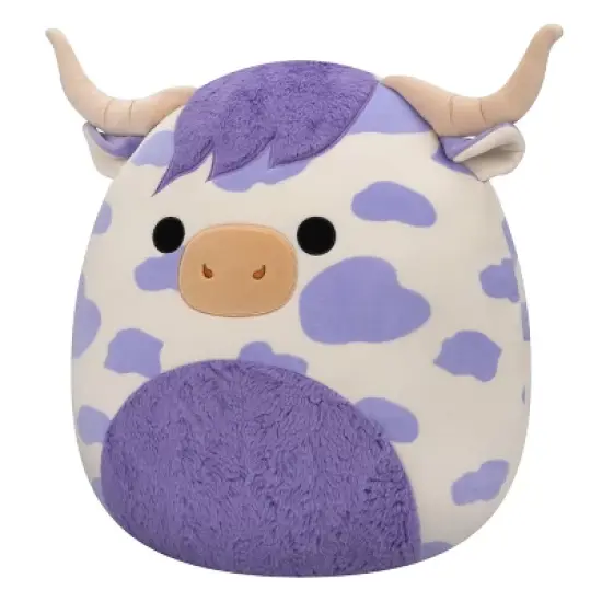 Squishmallows 16" Conway the Purple Spotted Highland Cow Plush Toy (Target Exclusive) image {1}