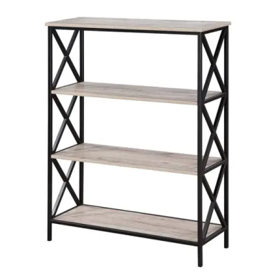 42" Tucson 4 Tier Bookcase - Breighton Home image {4}