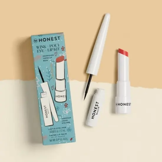 Honest Beauty Wink + Pout Eye & Lip Kit - 2ct image {1}
