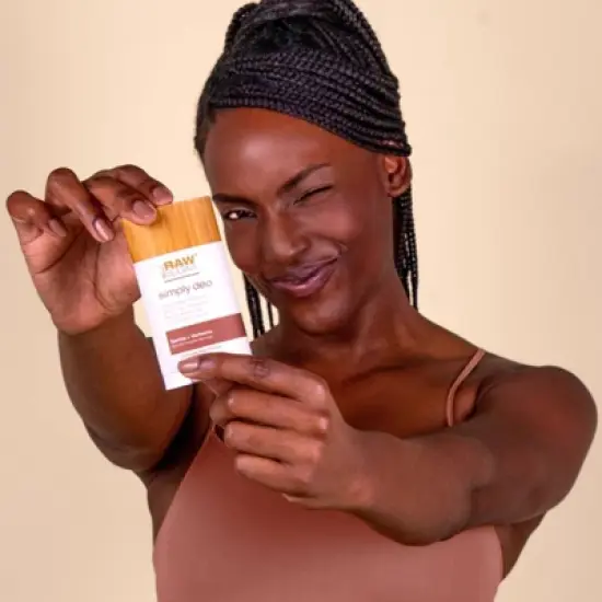 Raw Sugar Simply Deo Solid Deodorant - Santal + Verbena - 2.7oz image {9}