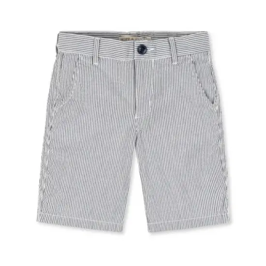 Hope & Henry Boys' Organic Cotton Seersucker Short, Toddler image {13}