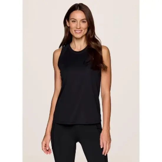 RBX Active Women's Breathable Quick Drying Regular Length Everyday Workout Tank Top with Mesh Insets image {1}
