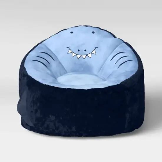 Shark Kids' Bean Bag Chair - Pillowfort&trade; image {2}
