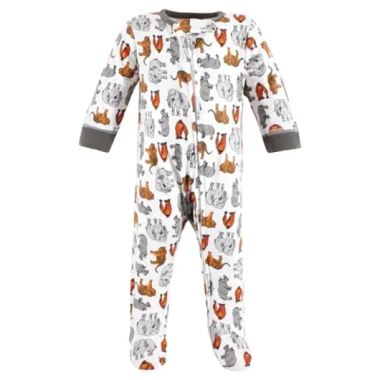 Touched by Nature Organic Cotton Sleep and Play, Neutral Endangered Safari image {2}