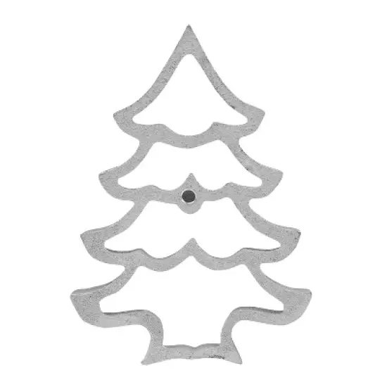 O'Creme Rosette-Iron Mold, Cast Aluminum Large Christmas Tree Shape image {1}