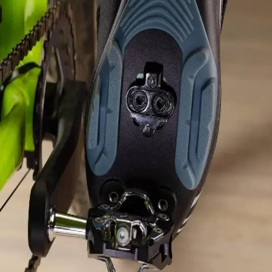 PRO BIKE TOOL 4.13" x 2.99" Replacement Bike Cleats Without Cleat Plates, Black image {2}