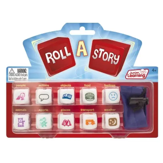Junior Learning Roll A Story Dice Game image {1}