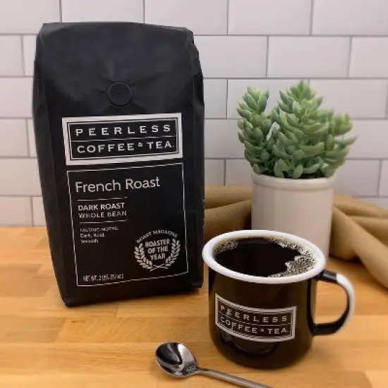 Peerless French Roast Whole Bean Coffee - 32oz image {3}