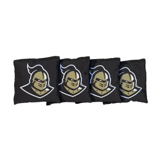 NCAA UCF Knights Corn-Filled Cornhole Bags Black - 4pk image {1}