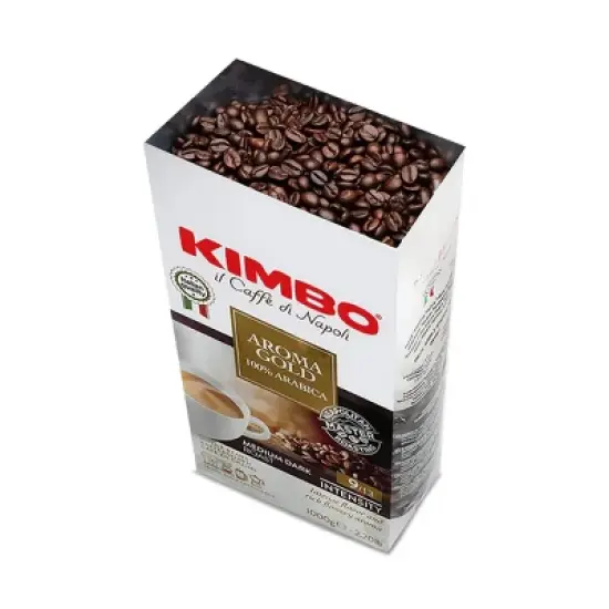 Kimbo Aroma Gold - Whole Bean Coffee 2.2lb Bag image {3}