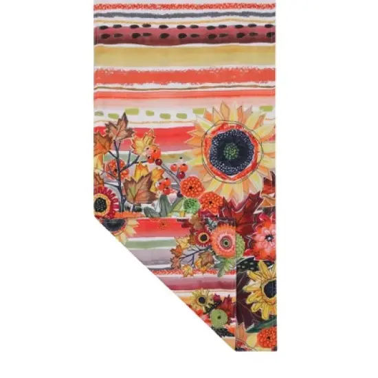 Laural Home Harvest Snippets Rectangle Table Runner image {2}