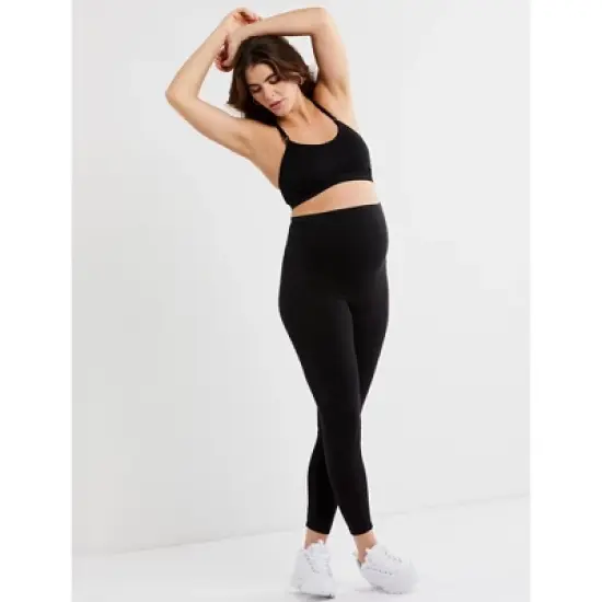 cLUXEssentials Secret Fit Belly Ultra Soft Maternity Leggings | A Pea in the Pod image {1}