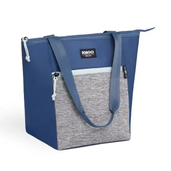 Igloo Repreve Active Classic Lunch Bag with Pack In - Blue Sea/Mist image {6}