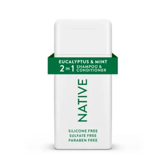 Native Eucalyptus & Mint 2n1 Shampoo & Conditioner - Trial Size - 3fl oz image {10}