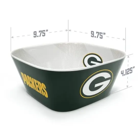 NFL Green Bay Packers Large Party Bowl image {3}