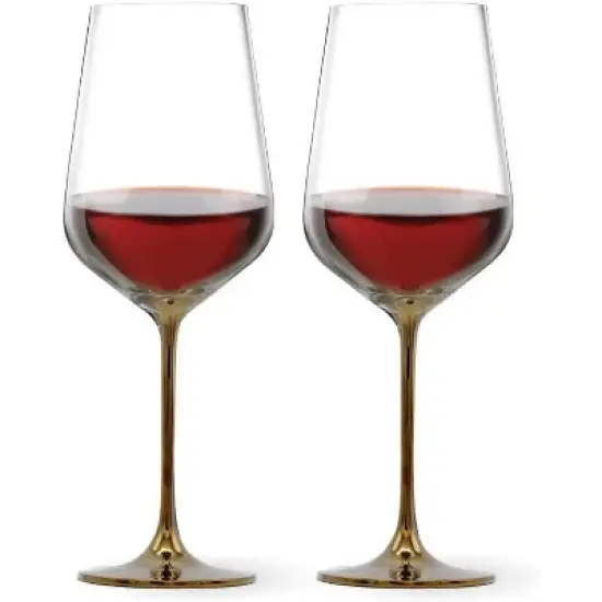 LEMONSODA Full-Bottle Premium Artisan Copper Wine Glasses (750 mL / 25 fl. oz) (Set of 2) image {5}