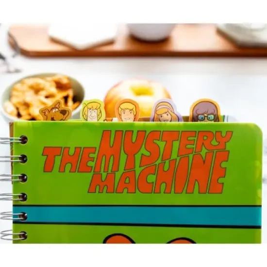 Silver Buffalo Scooby-Doo Mystery Machine 5-Tab Spiral Notebook With 75 Sheets image {4}
