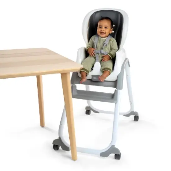 Ingenuity SmartClean Trio Elite 3-in-1 High Chair, Toddler Chair & Booster Seat - Slate image {10}