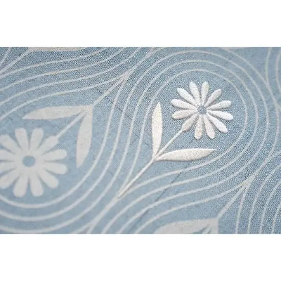 Denik 1" Embroidered 3 Ring Binder Daisy Chain image {2}