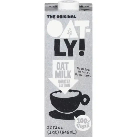 Oatly Oatmilk Barista Edition Non-Dairy Milk - 32 fl oz image {2}
