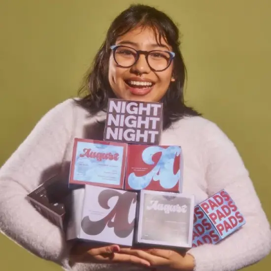 Its August Organic Night Pads - 16pk image {6}