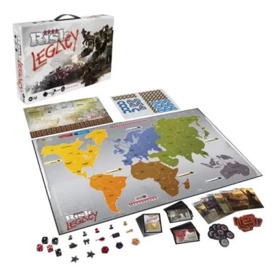 Hasbro Risk Legacy Strategy Tabletop Game image {9}