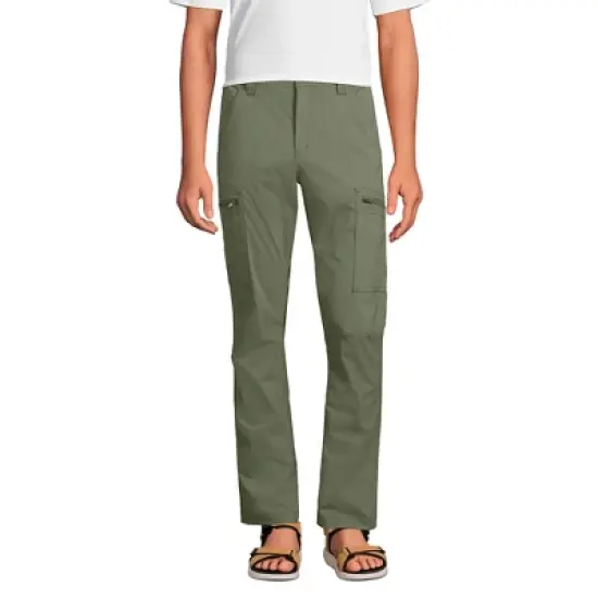 Lands' End Men's Outrigger Quick Dry Cargo Pants image {6}