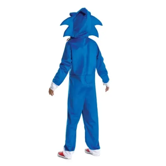 Sega Kids' Sonic the Hedgehog Movie 3 Halloween Costume Jumpsuit Blue image {4}