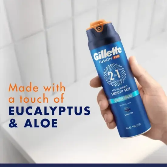 Gillette PRO Men's Sensitive Shaving Gel - 7oz image {4}