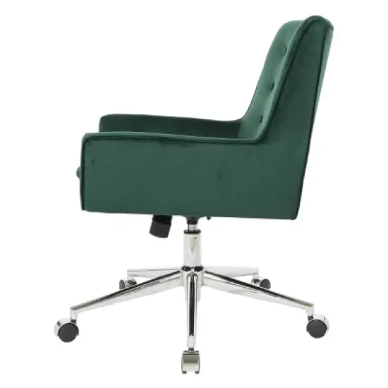 Quinn Office Chair with Chrome Base - OSP Home Furnishings image {2}
