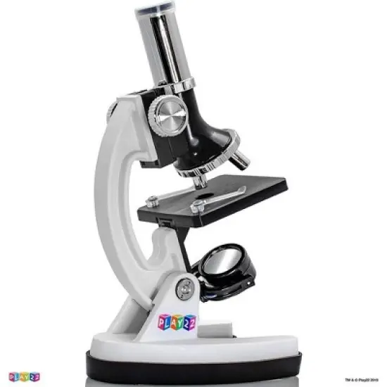 50PCs Microscope Kit Set in Carrying Box for Kids Educational Science Lab with 120X - 1200X Microscope Slides Specimens -Play22usa image {4}