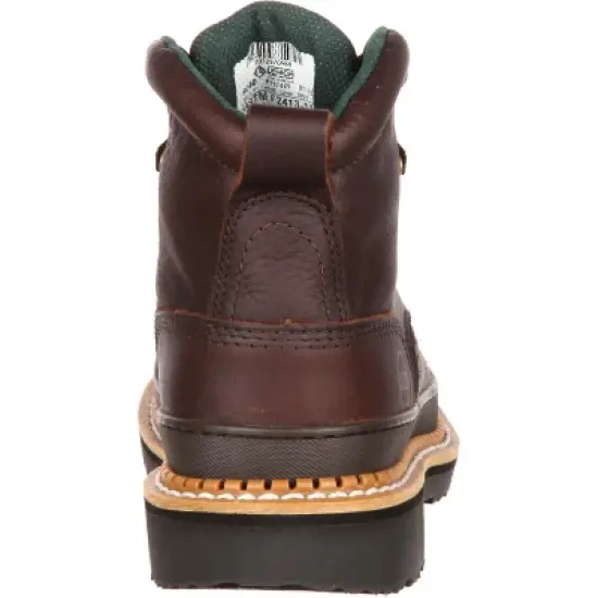 Men's Brown Lehigh Safety Shoes Steel Toe Work Boot Size 10.5(Wide) image {3}