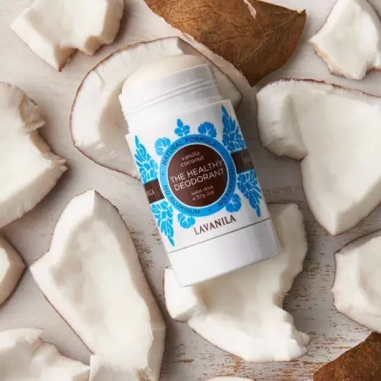 Lavanila Natural Solid Deodorant - Vanilla Coconut - Aluminum-Free 2oz image {1}