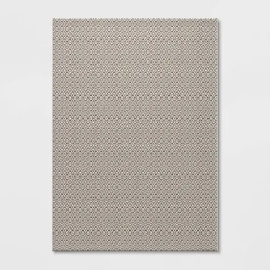 Outdoor Rug Diamond Gray - Threshold&trade; image {2}