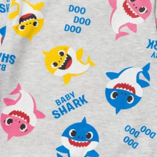 Pinkfong Baby Shark Fleece Pullover Sweatshirt and Pants Set Toddler  image {3}