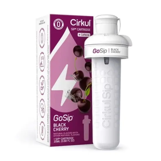 Cirkul GoSip Black Cherry Flavor Cartridge image {10}
