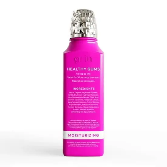 Grin Oral Care Healthy Gums Mouthwash Mint - 16 fl oz image {2}