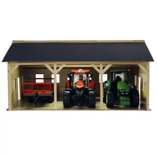 Universal Hobbies1/16 Farm Machinery 3 Bay Shed 610340 image {1}